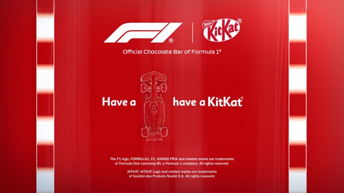 KitKat става официалния шоколадов десерт на F1